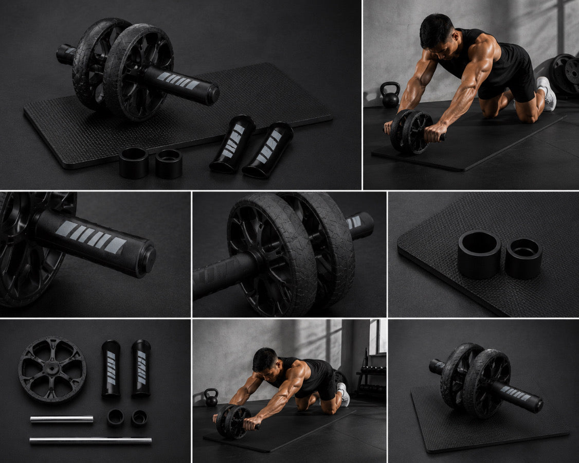Roulette Abdominale FlexR – Gainage & Core